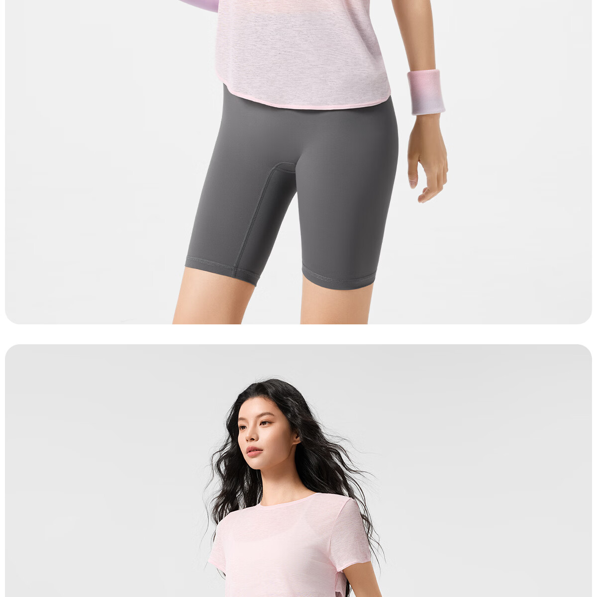 361° Loose Fit Lightweight Yoga Short Sleeve Breathable Quick-Dry Sports Top Slimming Pilates T-Shirt 25