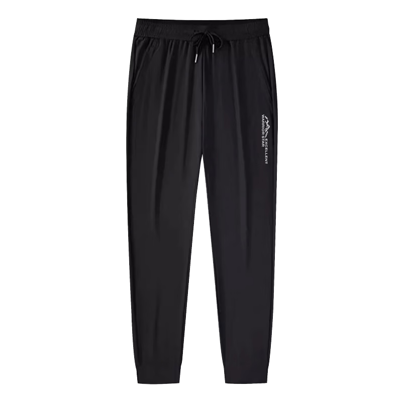 Warrior Men's Summer Ice Silk Quick-Dry Casual Jogger Pants Thin Breathable Training Sports Pants