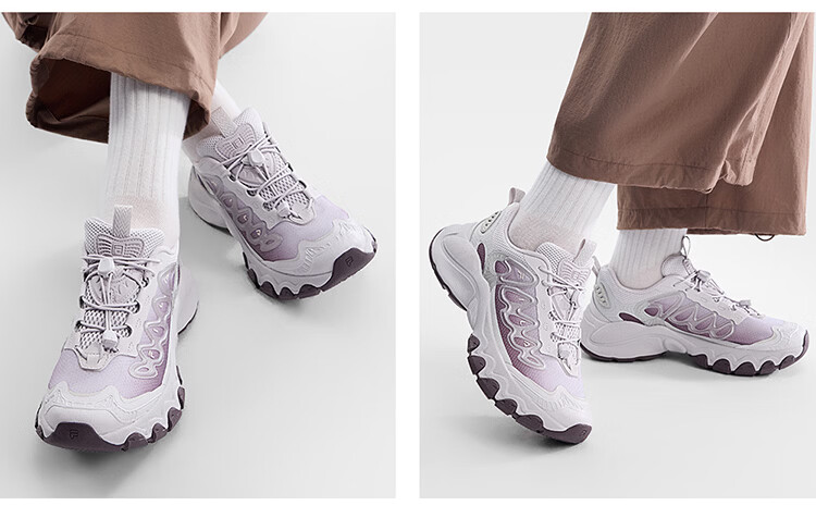 FILA Official Mushroom Sneakers Women's Dad Shoes 2026 Summer New Casual Retro Sports Shoes 35