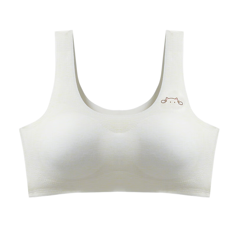 Langsha Modal Girls Bra Development Period High School Student Teen Girls Underwear Youth Vest