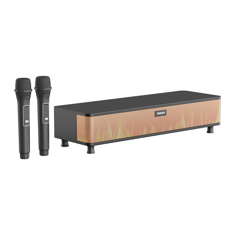 PHILIPS TAB5560/93 Smart Karaoke Soundbar TV Speaker Home Theater KTV Set Living Room Surround Wireless Bluetooth Speaker with Dual Microphones