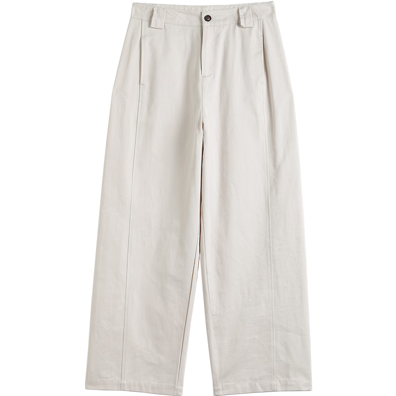 Demana [Cloud Oxygen Cotton Series] Spring Curved Blade Business Commuter Loose Slimming Casual Pants for Women Premium Feel