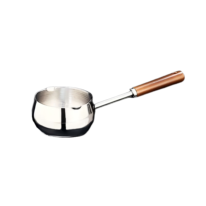 SSN Thickened 304 Stainless Steel Oil Pouring Pot for Heating Oil, 10cm