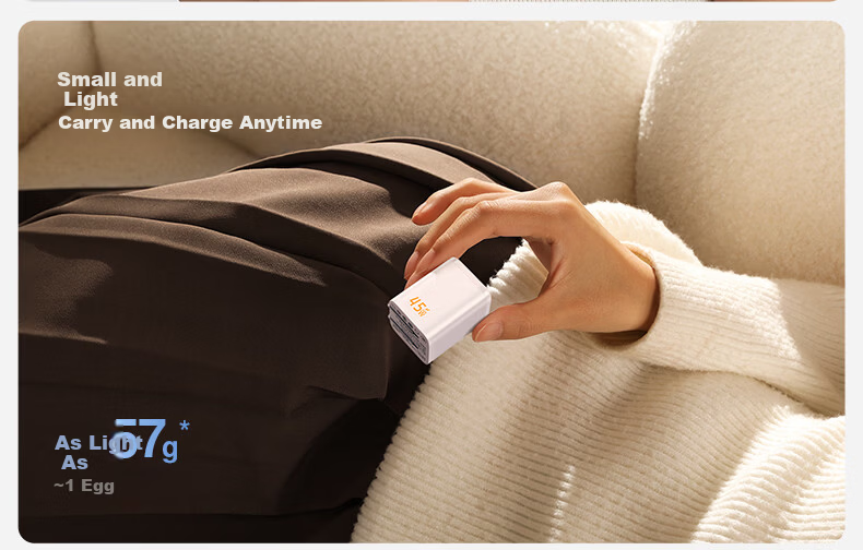 Shanmo Apple AVS Protocol 45W GaN Fast Charger for iPhone 17 Pro Max/16/15/iPad Type-C Adapter 9