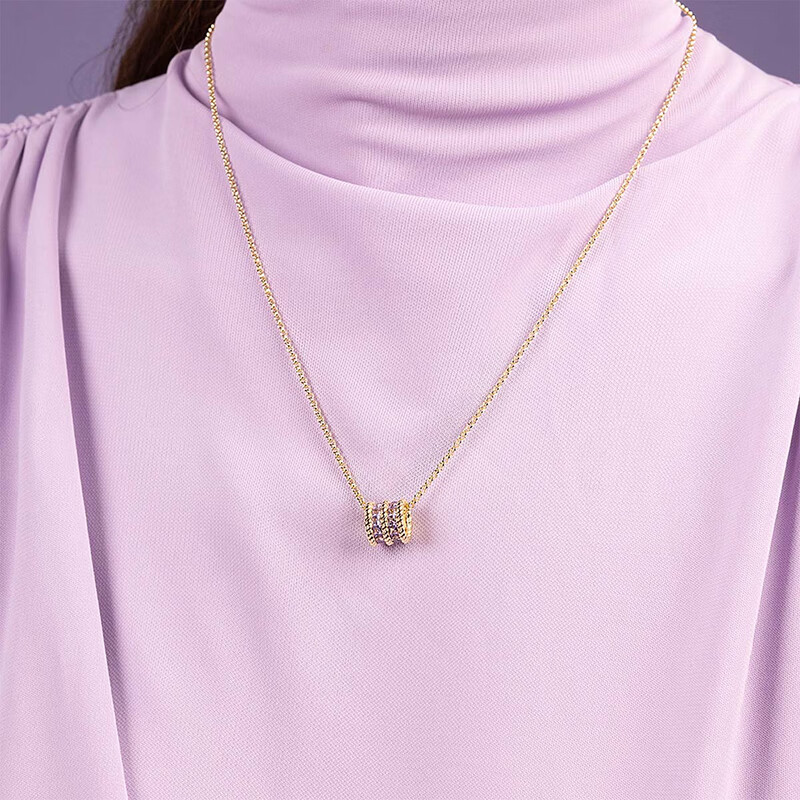 APM Monaco Torsade Adjustable Necklace Pendant Women's Jewelry Gift for Girlfriend Birthday 520