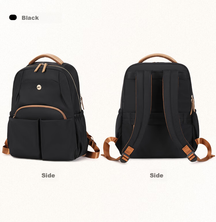 SHOULDCAT Women's Lightweight Backpack Large Capacity 15-inch Laptop Bag Travel Commuter Business Trip Gift for Girlfriend 13