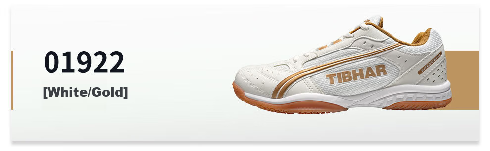 TIBHAR Professional Table Tennis Shoes for Women, High-Grade Summer Breathable Sports Shoes for Men, White Blue Size 36 15