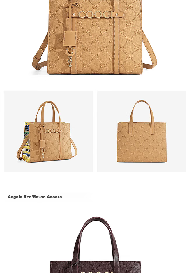 COOGI Women's Tote Bag New Luxury Brand Mother's Day Valentine's Birthday Gift for Girlfriend Wife 7