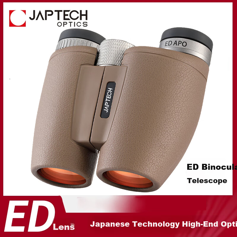 JAPTECH Japan Technology ED APO Flat-Field Polo High-Definition High-Power Magnesium Alloy Professional Binoculars