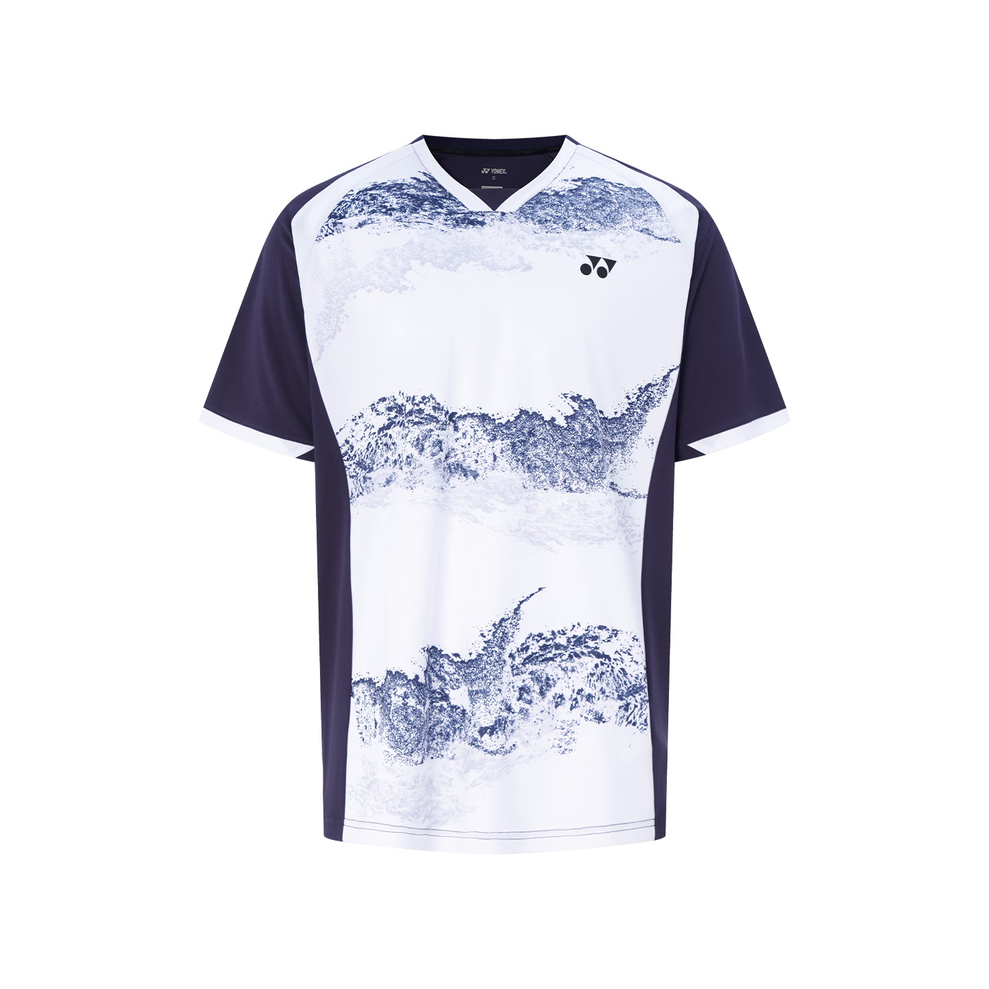 YONEX Badminton Couple's Quick-Dry Sweat-Absorbing Sports Short Sleeve T-Shirt 1100826BCR Navy Blue L
