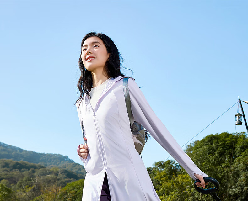 361° Women's Long Sun Protection Jacket Spring Summer Cooling UPF200+ UV Protection Outdoor Breathable Coat 662624601-3 31