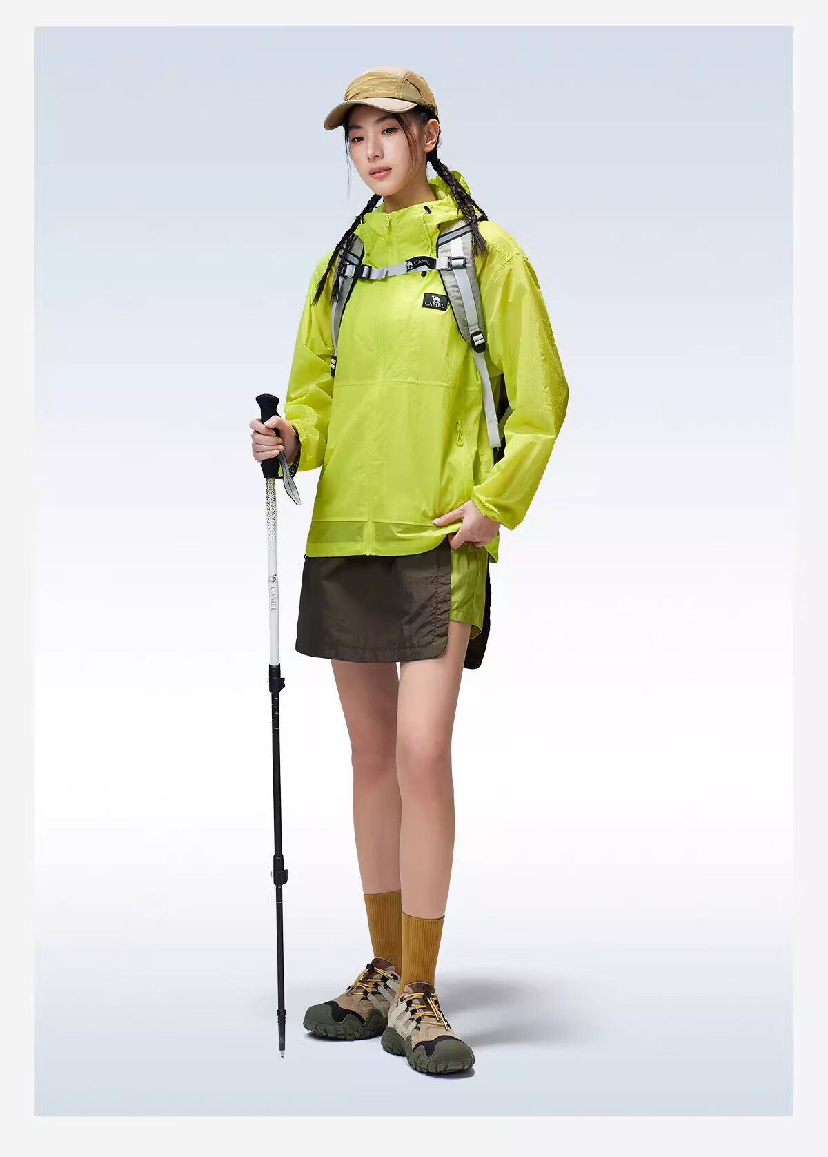 CAMEL Outdoor Sun Protection Jacket 2026 Spring Summer New Cooling Breathable Coat A36BA49026 (Dilraba Dilmurat Style) 20