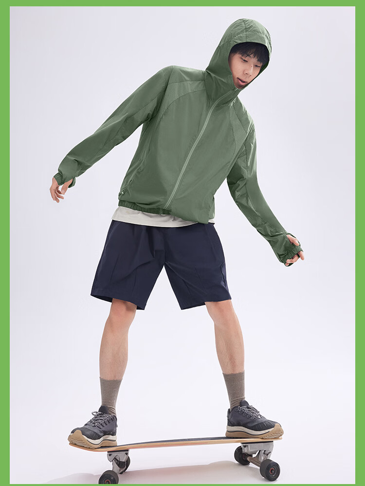 Beneunder Men's Sunscreen Jacket Skin Coat UV Protection Breathable Water-Repellent Outdoor Sports TS114 17