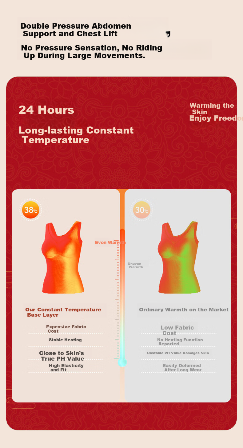 Herbal Original Pure Cotton Autumn Thermal Underwear Set for Women, Year of the Horse Warm Innerwear, Socks Gift Box, Wedding Qiji Red 10
