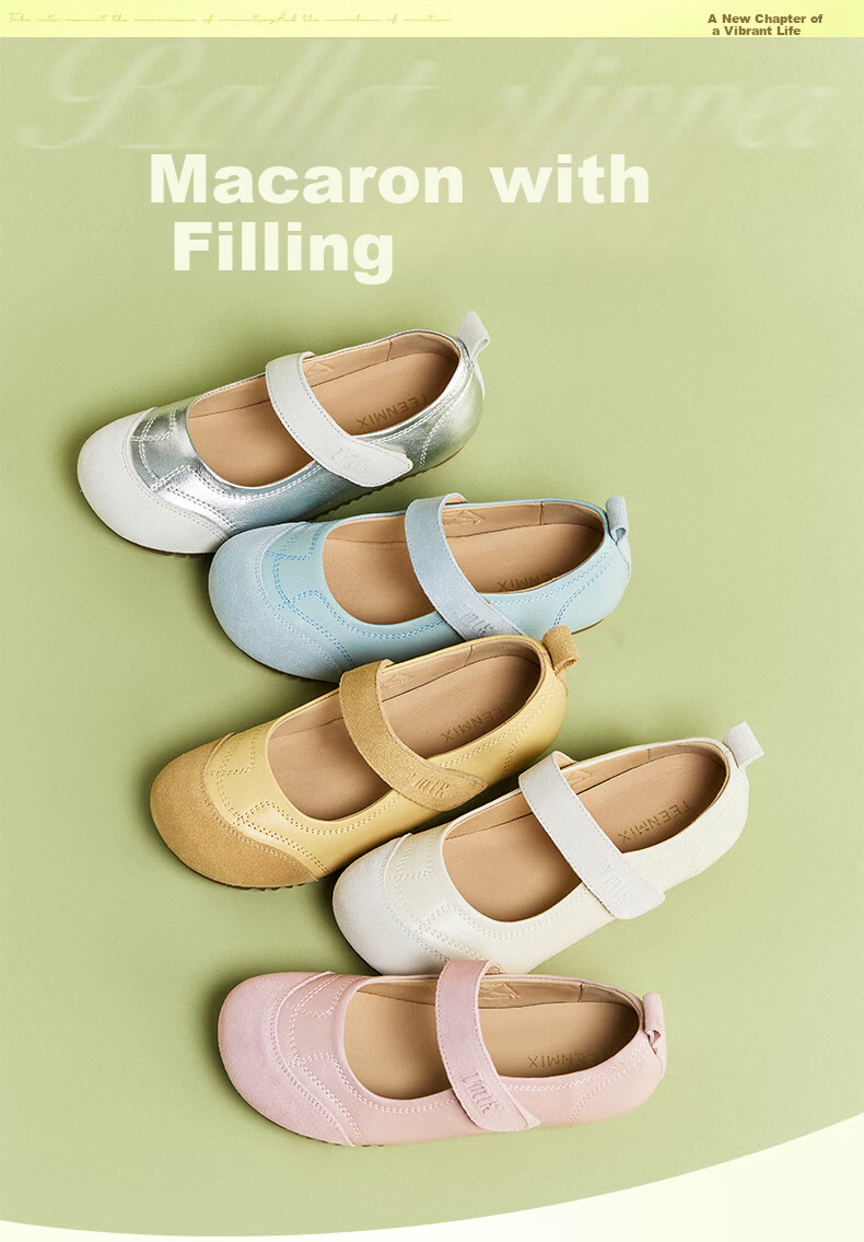 TEENMIX Mary Jane Women's Shoes Same Style as Zhang Ruonan Mall Version Flat Comfortable Casual Leather Shoes Silver 38 3