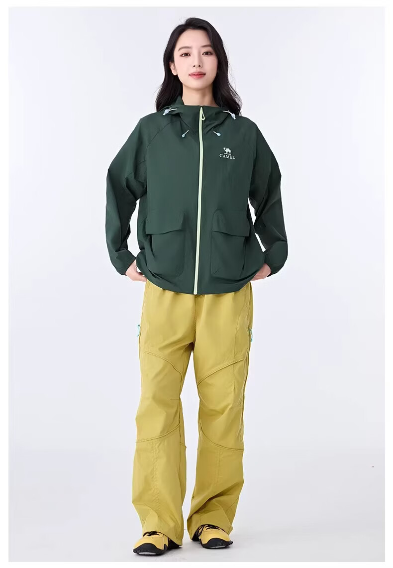 Camel Muguang ZERO Women's Outdoor Sun Protection Jacket 2026 Spring New Water-Repellent Breathable Sunproof Coat Unisex 21