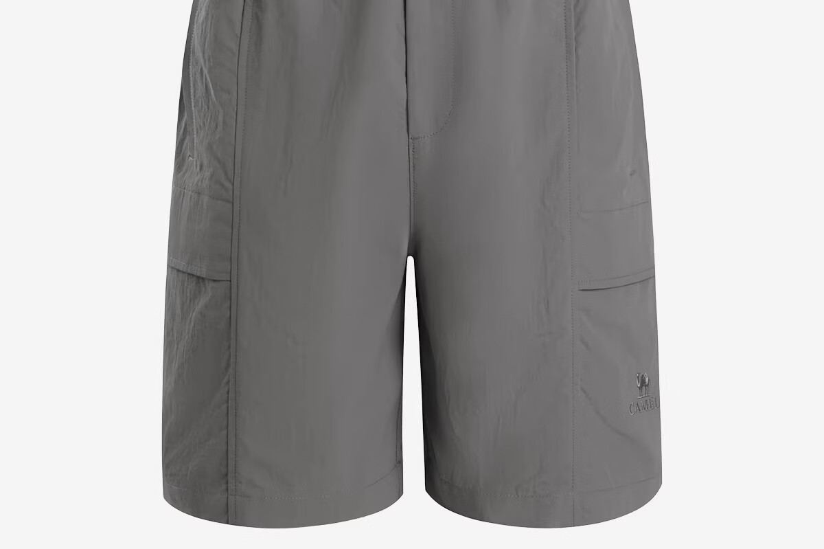 CAMEL Men's Outdoor Quick-Dry Shorts 26 Summer Breathable Sweat-Absorbing Cooling Sun-Protective Cargo Hiking Sports Shorts 3030 16