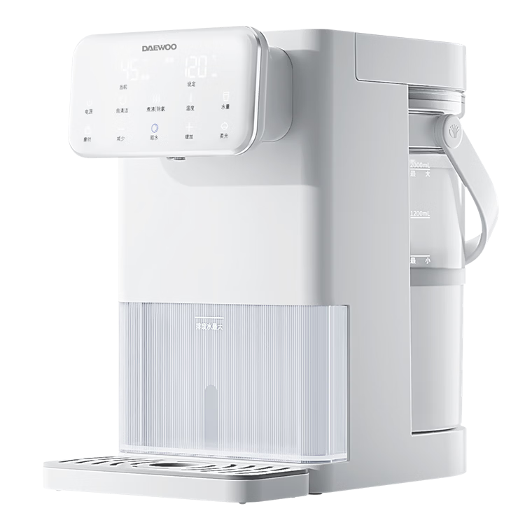 DAEWOO All-Glass Measured Water Dispenser, Constant Temperature Kettle for Babies, Smart Electric Hot Water Kettle for Home Use