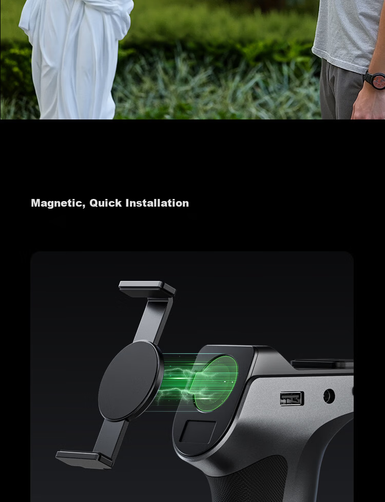 Creality 3D Wireless Scanner Handle with Rechargeable Battery Pack, Wireless Projection, Instant Scanning, Lightweight and Portable, Compatible with Raptor Series and Sermoon S1 10