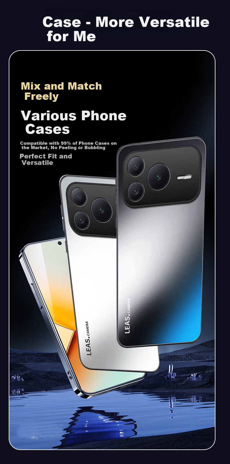 Kulefeng AR Anti-Reflective Tempered Glass Screen Protector for Honor Power2, Dust-Free Installation, Full Coverage, Ultra-Thin, HD, Anti-Drop, Anti-Fingerprint Gaming Screen Protector 1