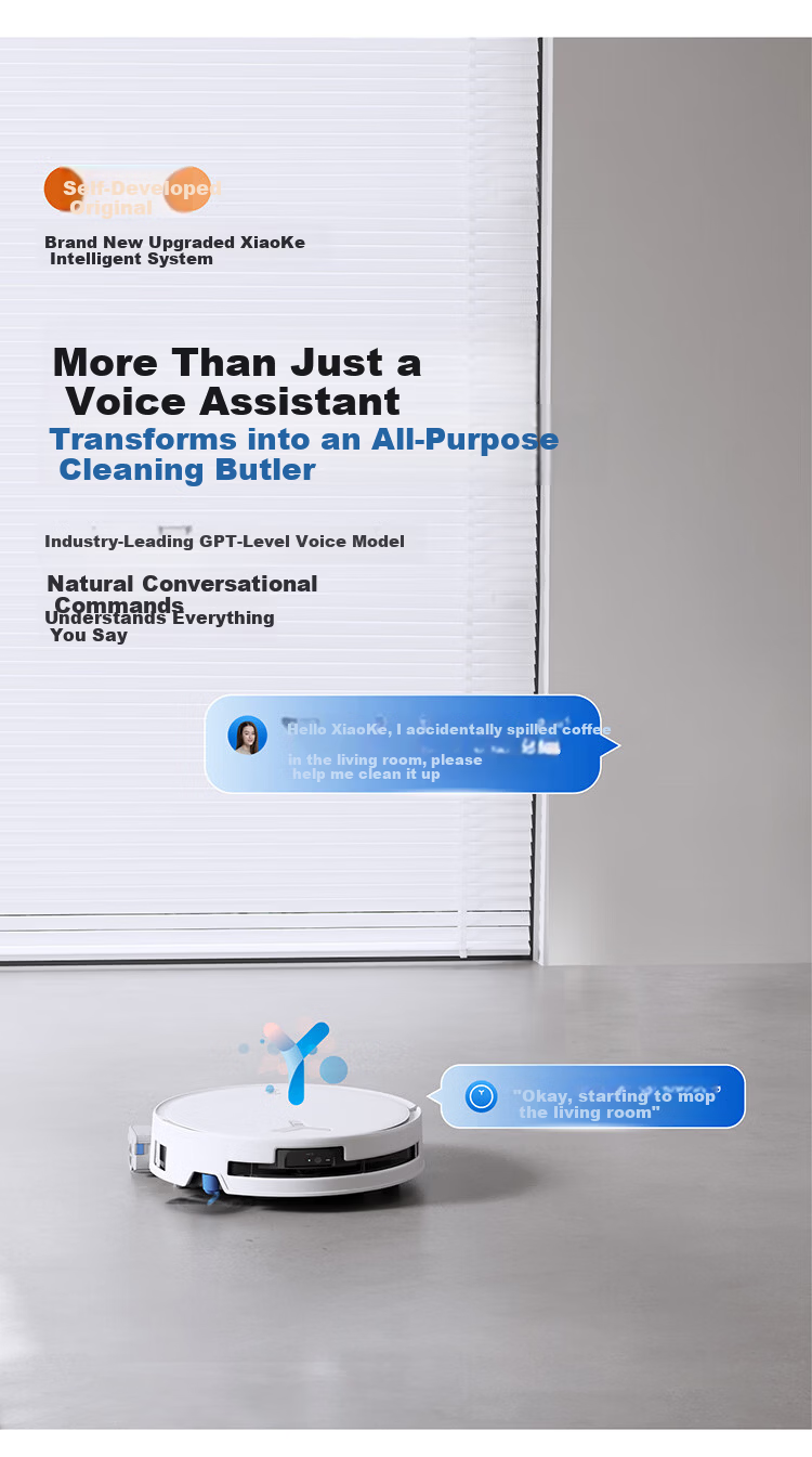 Ecovacs T80S PRO Ultra-Thin Built-In Robot Vacuum Cleaner with Automatic Cleaning, Self-Emptying, Drum Floor Washing, Hot Water Mop, Water Supply and Drainage DEX62 13