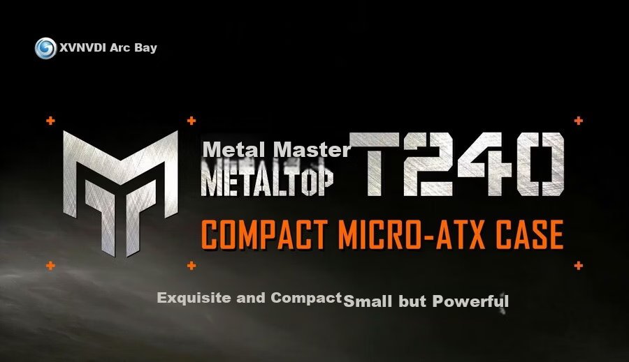 GALAX Metal Master T240 Laptop Case (Portable M-ATX/Reinforced Handle/240mm Radiator/178mm Air Cooling/ATX Power Supply/Long Graphics Card/About 23L) 1