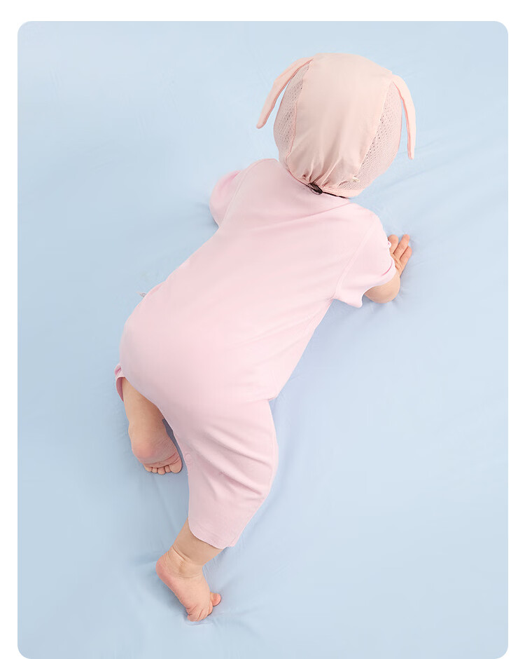 Balabala [balaOne] Baby Romper Infant Jumpsuit 2026 Soft Skin-friendly Comfortable Cute 20