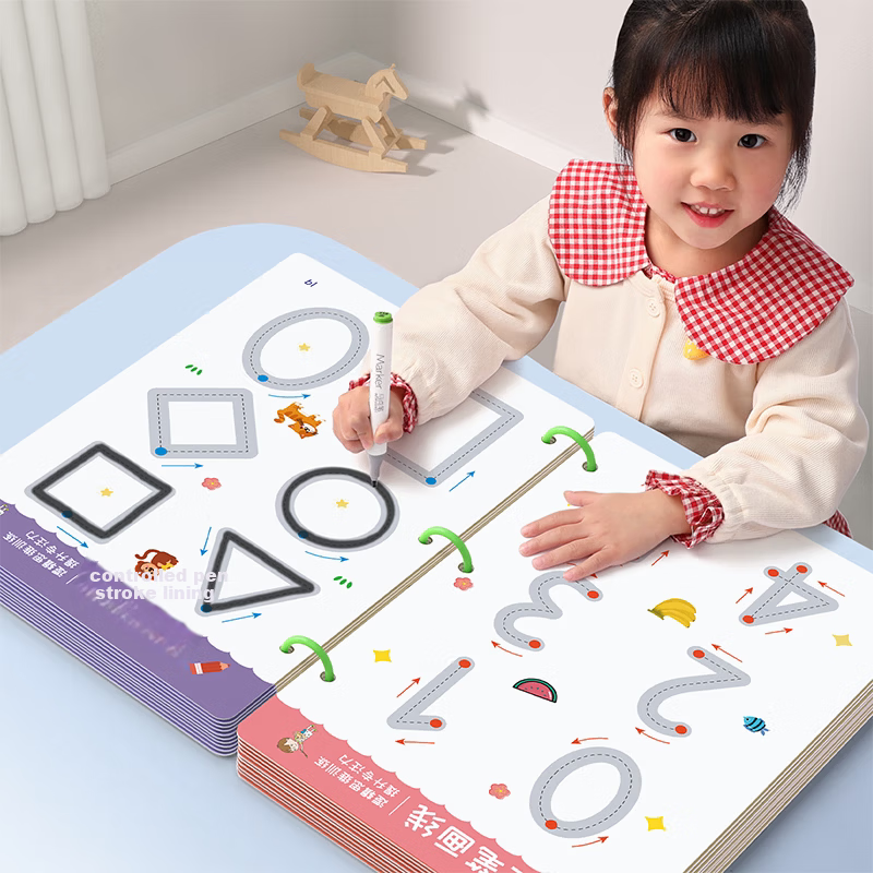 Bamei Magnetic Five-in-a-Row and Go Game Set for Kids, Portable Foldable Board for Elementary Students, Adult Magnetic Version