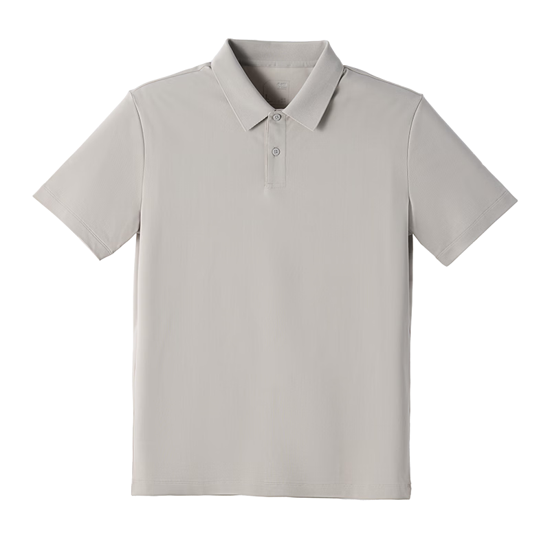 JD Jingzao Dry Polo Shirt Men Short Sleeve Men's T-Shirt Spring Summer New Breathable Sports Casual Light Business Top Oatmeal 2XL