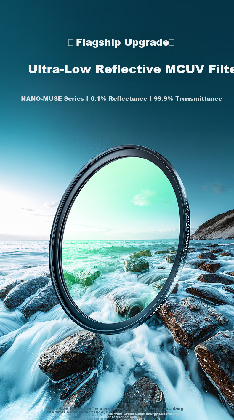 Llano Third Generation Ultra-Low Anti-MC UV Filter, 46mm Lens Protector, Suitable for Fujifilm Nikon 16-50 Z30 Z50 Z50II Z50 Second Generation, Zfc Camera Accessories 4