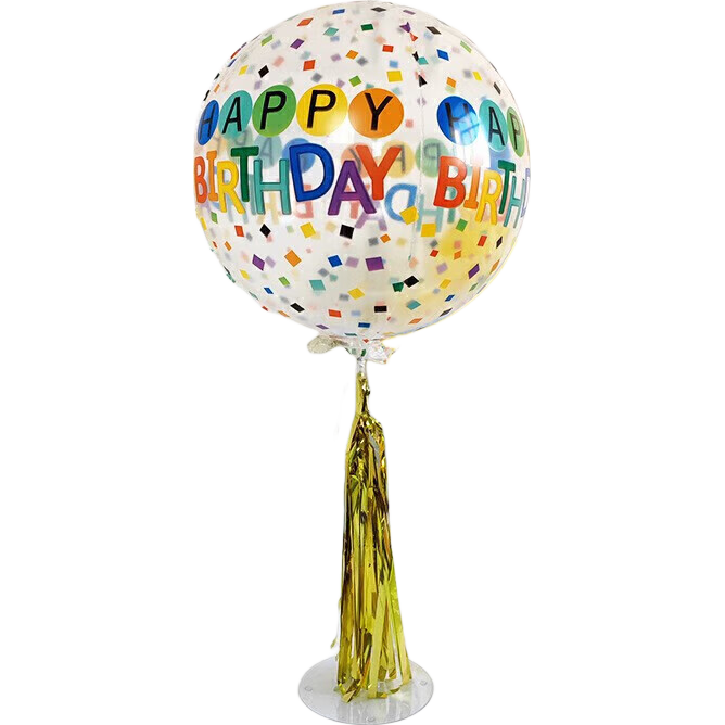Jiayan Bobo Balloon Stand-Up Table Decoration, Birthday Scene Setup for Boys And Girls, First Birthday Party Balloon Decorations