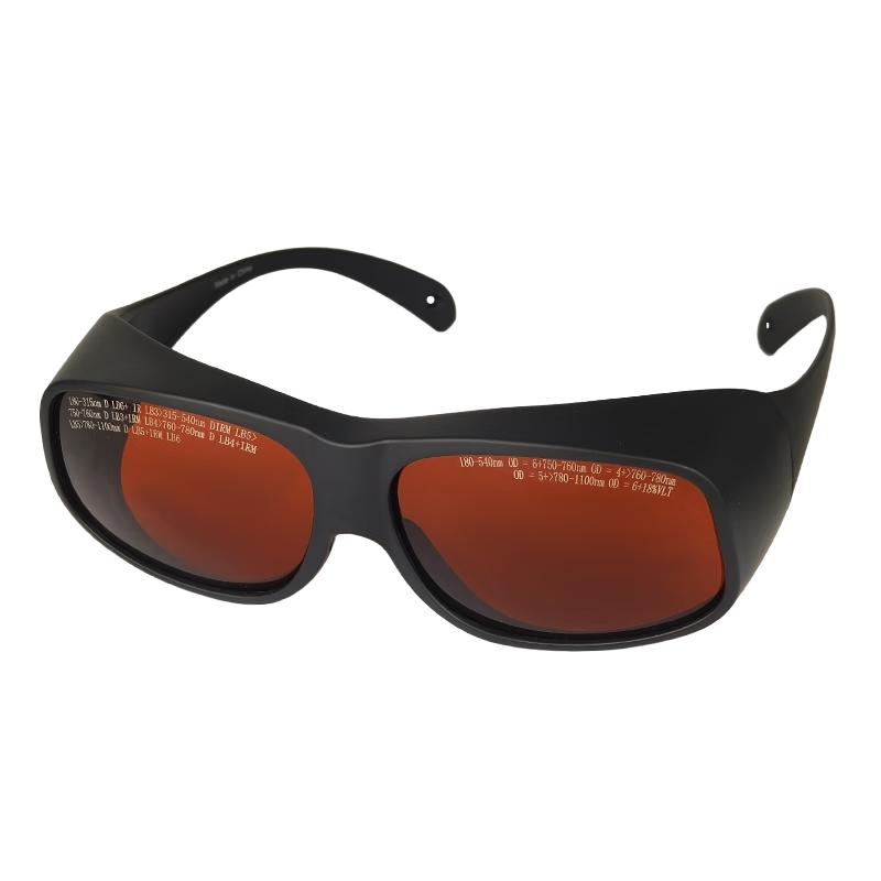 SHENGLI GOL-SIV® Laser Safety Goggles 180-540nm/800-1100nm Industrial High-Intensity Protective Glasses for Quantum Technology, 3D Printing, and Precision Manufacturing, 1 Pair