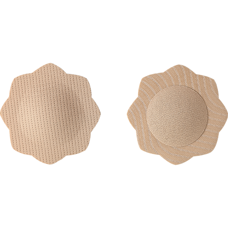 Banana Under Women's Invisible Seamless Anti-Exposure Anti-Bulge Silicone Nipple Covers for Small Bust Wedding Dress Short U-Shaped Sweatproof Nipple Pads