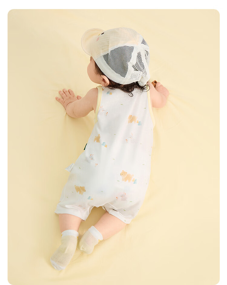Balabala【balaOne】Baby Romper Infant Jumpsuit 2026 Cute Stylish Fresh Adorable 12