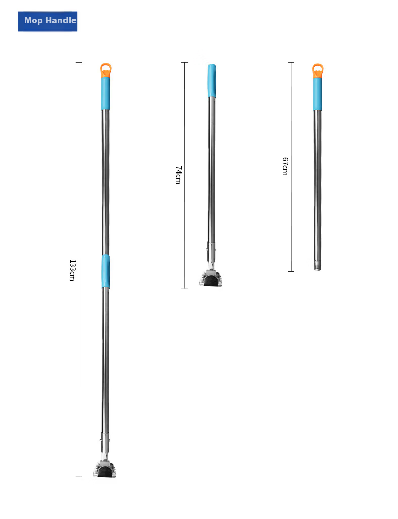 WK Anti-Static Dust-Free Mop Ultra-Fine Fiber Dust-Free Cloth Head Clean GMP Dust-Free Room Laboratory Cleanroom Flat Mop 45*17cm [Mop Replacement Cloth, Stock Available] 4