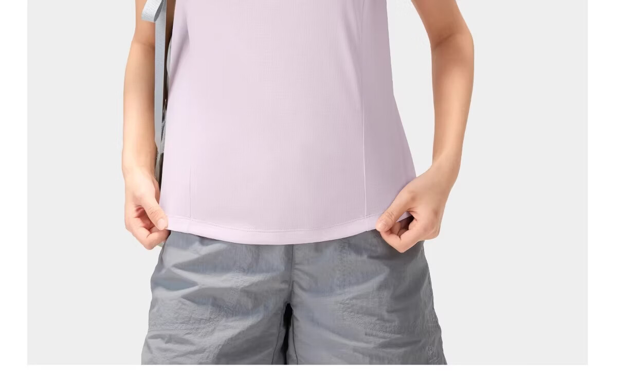 CAMEL [Toray Fabric] Outdoor Quick-Dry T-Shirt Women 2026 Spring Summer Short Sleeve Stretch Breathable Sweat-Absorbing Sports Top Men 8090 31