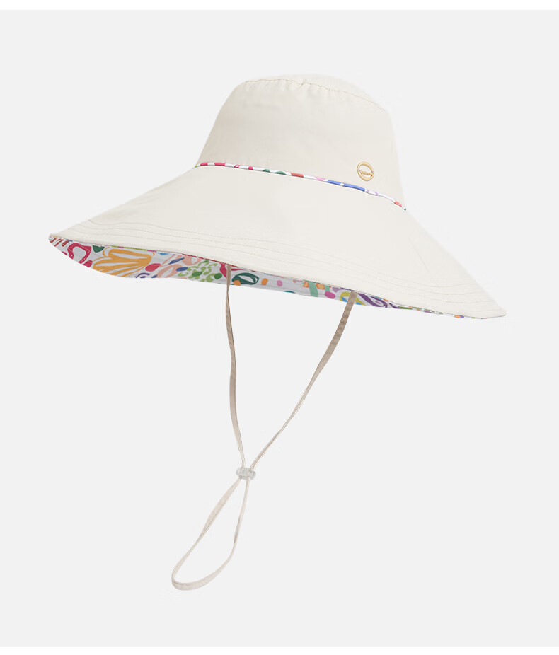Kenmont Women's Hat 2026 New Oversized Brim Sun Protection Black Coated Outdoor Beach Sun Hat 6321 14
