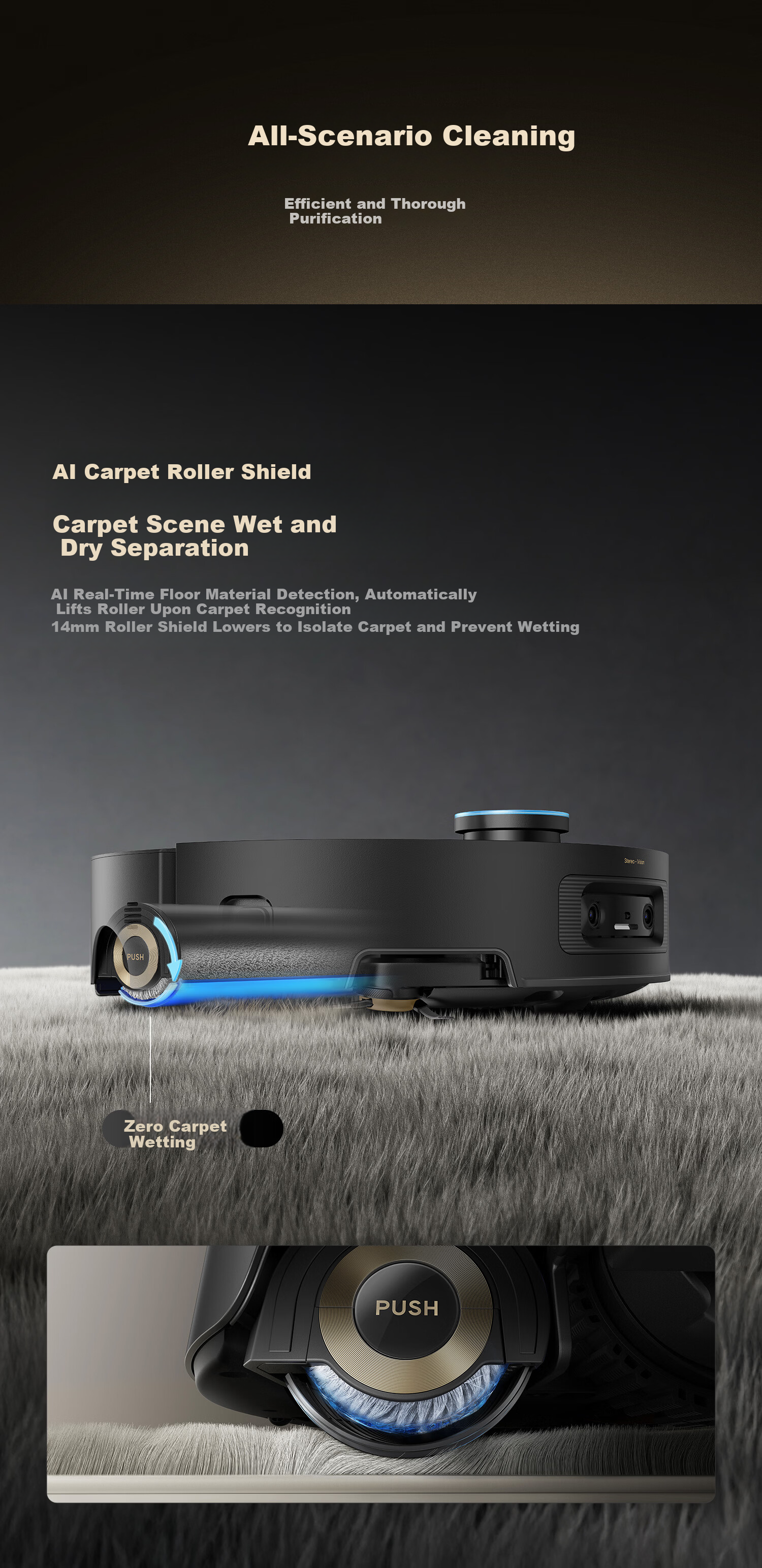 Dreame X60Pro Spring Festival Gala Edition Robot Vacuum Cleaner 4-in-1 Self-Cleaning Drum Floor Washer with Hot Water Mop and Water Tank RLX72DE 17