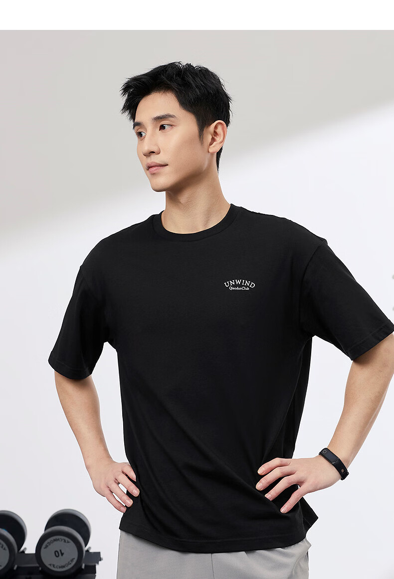 Jordan Men's Sports Short Sleeve T-Shirt 2026 Summer New Lightweight Comfortable Breathable Casual Cotton Tee 20
