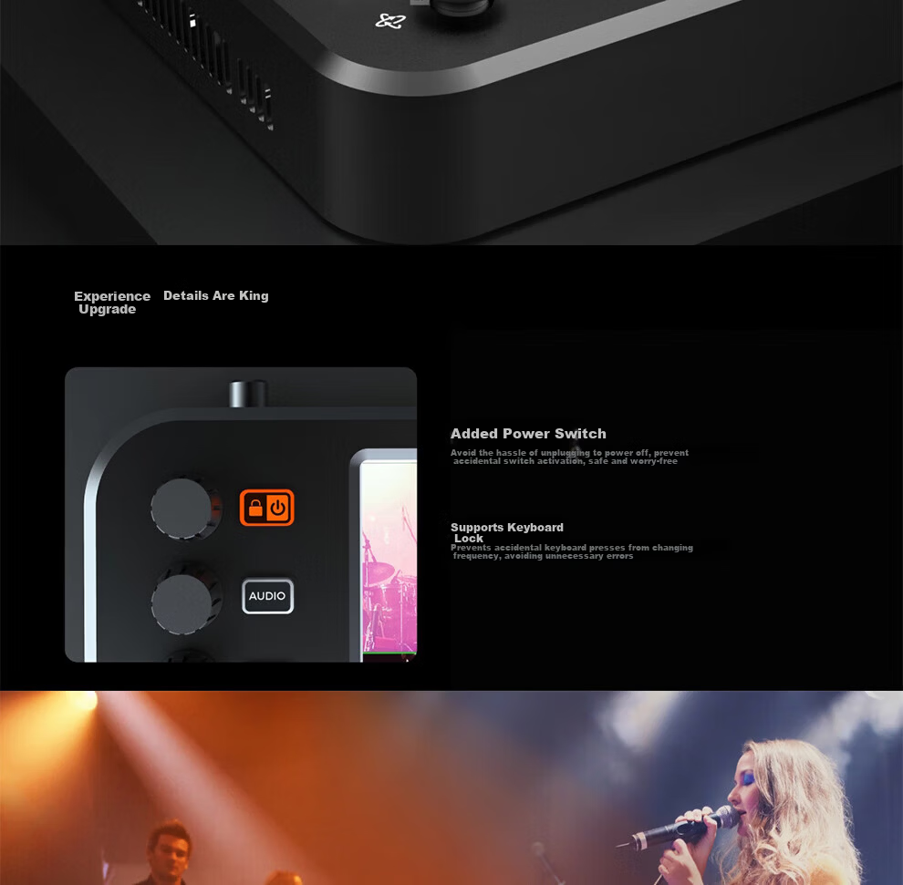 JiaShiYing R2PLUS Live Streaming All-in-One Director Console Broadcast-Grade Switcher 4-Channel Visual Screen Multi-Camera HDMI HD Computer Live Streaming USB 3.0 Streaming Device 9