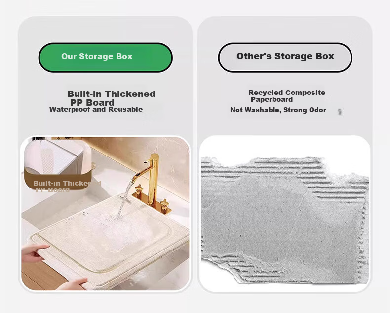 Zhifan Japanese Tianshan Cotton Linen Storage Box Clothes Storage Bin Wardrobe Quilt Organizer Household Foldable Storage Box 6