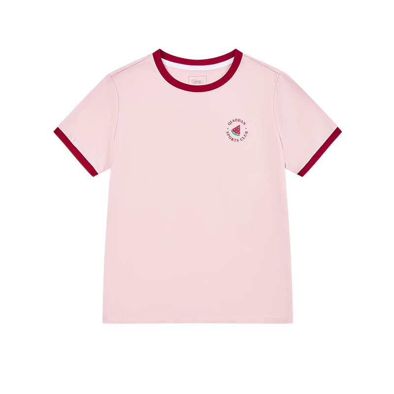 Jordan Casual Short Sleeve T-Shirt Women Summer Trendy Cotton Loose Fit Crew Neck Tee