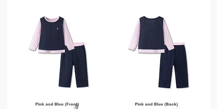 Balabala [balaOne] Girls' Children's Homewear Set 2026 Spring Three-Piece Versatile Outfit 15