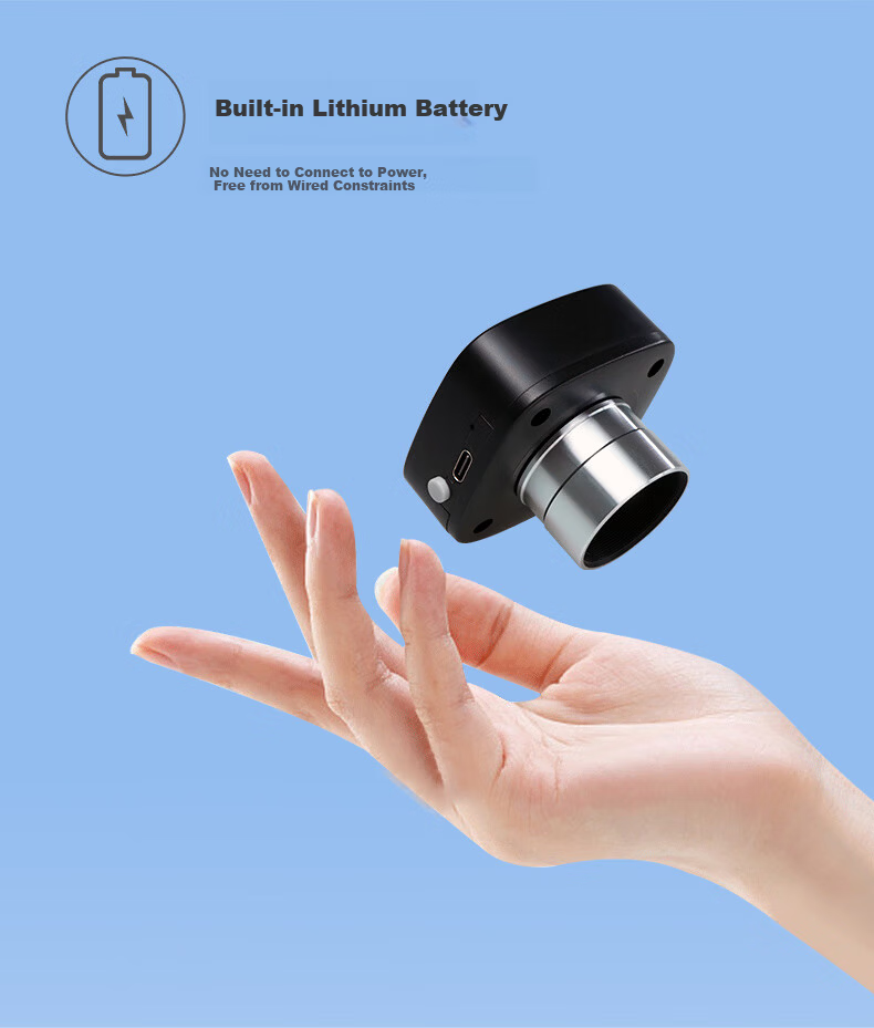 Celestron Astronomical Telescope Accessory 200W Pixel WiFi Electronic Eyepiece Adapter for Starway/Tianping/PS/DX80/EQ3 2