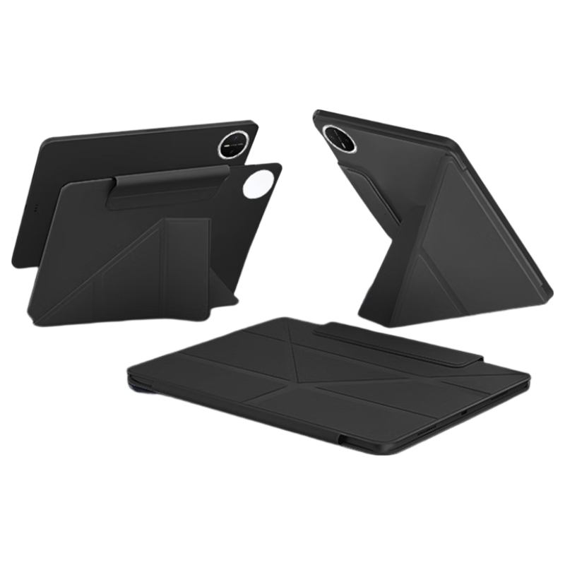 Ruriha Magnetic Detachable Protective Case for Huawei MatePad Pro 12.2 Inch 2025/24 Model with Pen Slot Double-Sided Clip Soft Light Version