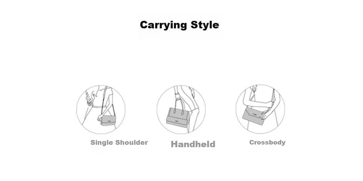 Hush Puppies 2025 New Large Capacity Fashion Trendy Shoulder Bag Commuter Crossbody Bag for Women 9