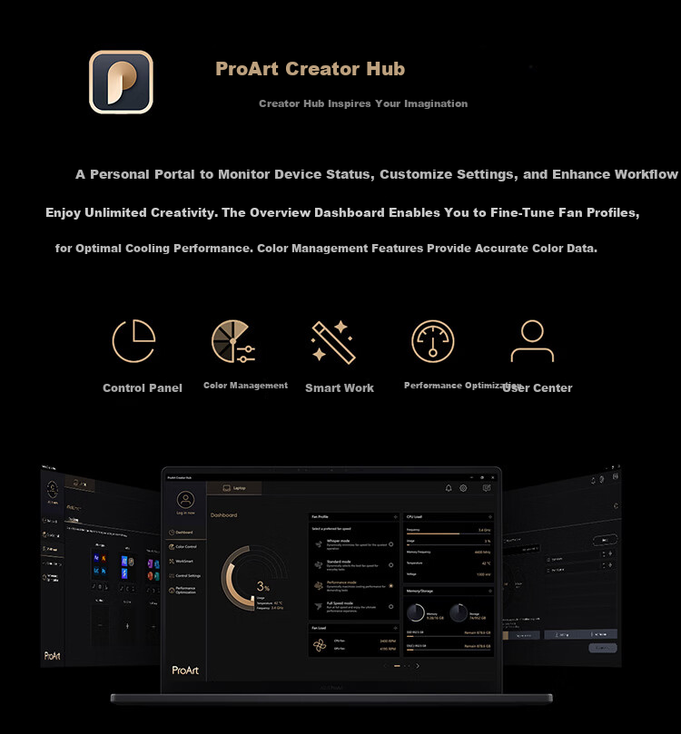 ASUS ProArt Creator X 2026 2-in-1 AI Creative Laptop 14" Snapdragon X2 16GB 1TB 2.8K 144Hz Touch OLED 13