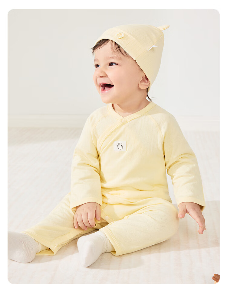 BALABALA Children's Clothing, Baby Romper, Newborn Full Moon Crawling Suit, Padded Thickened Cute Onesie for Boys And Girls 41