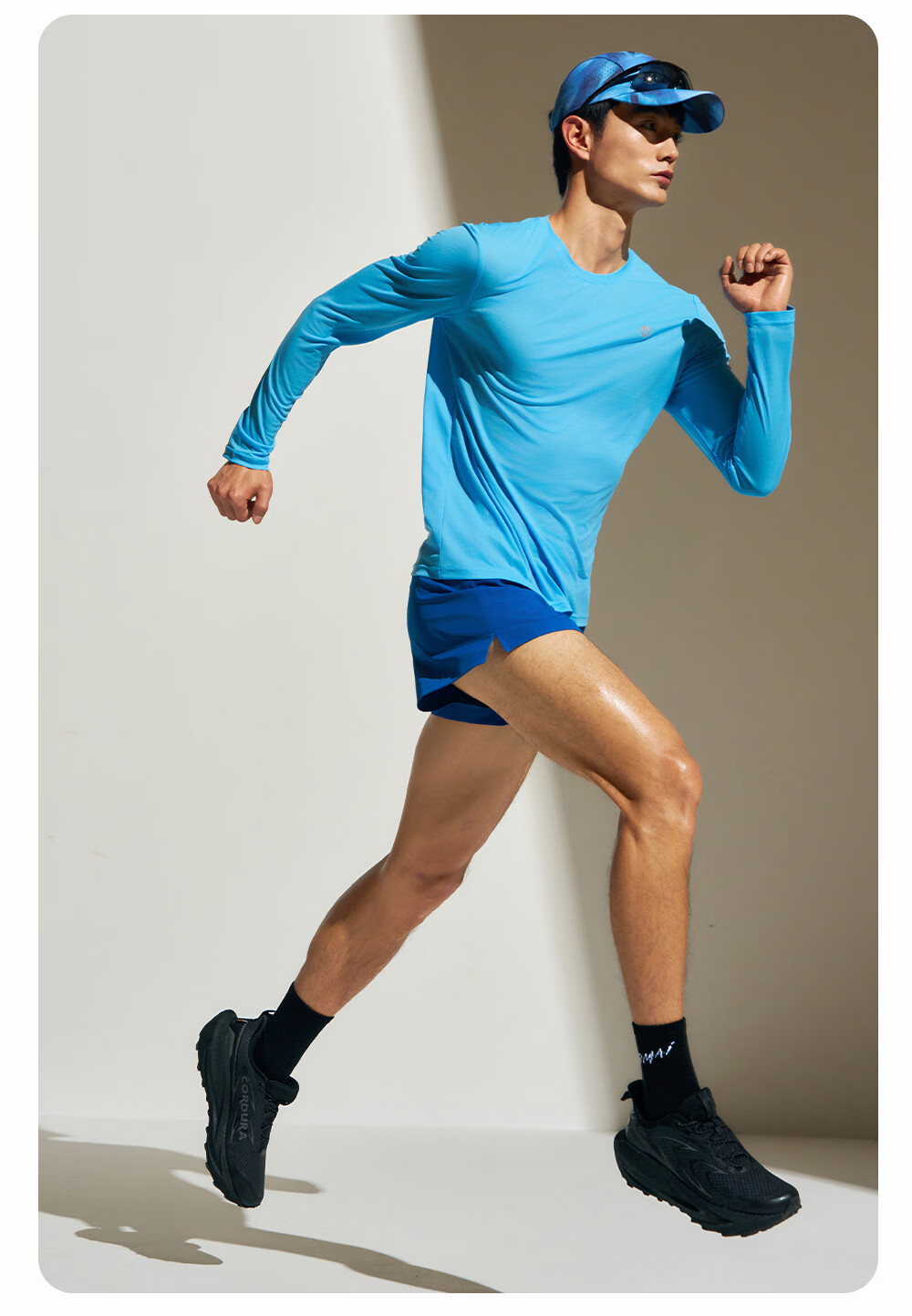 Bmai Marathon Racing Running Sports 2-Minute Men's and Women's Quick-Dry Lightweight Comfortable Anti-Chafing Shorts V2 Men 18