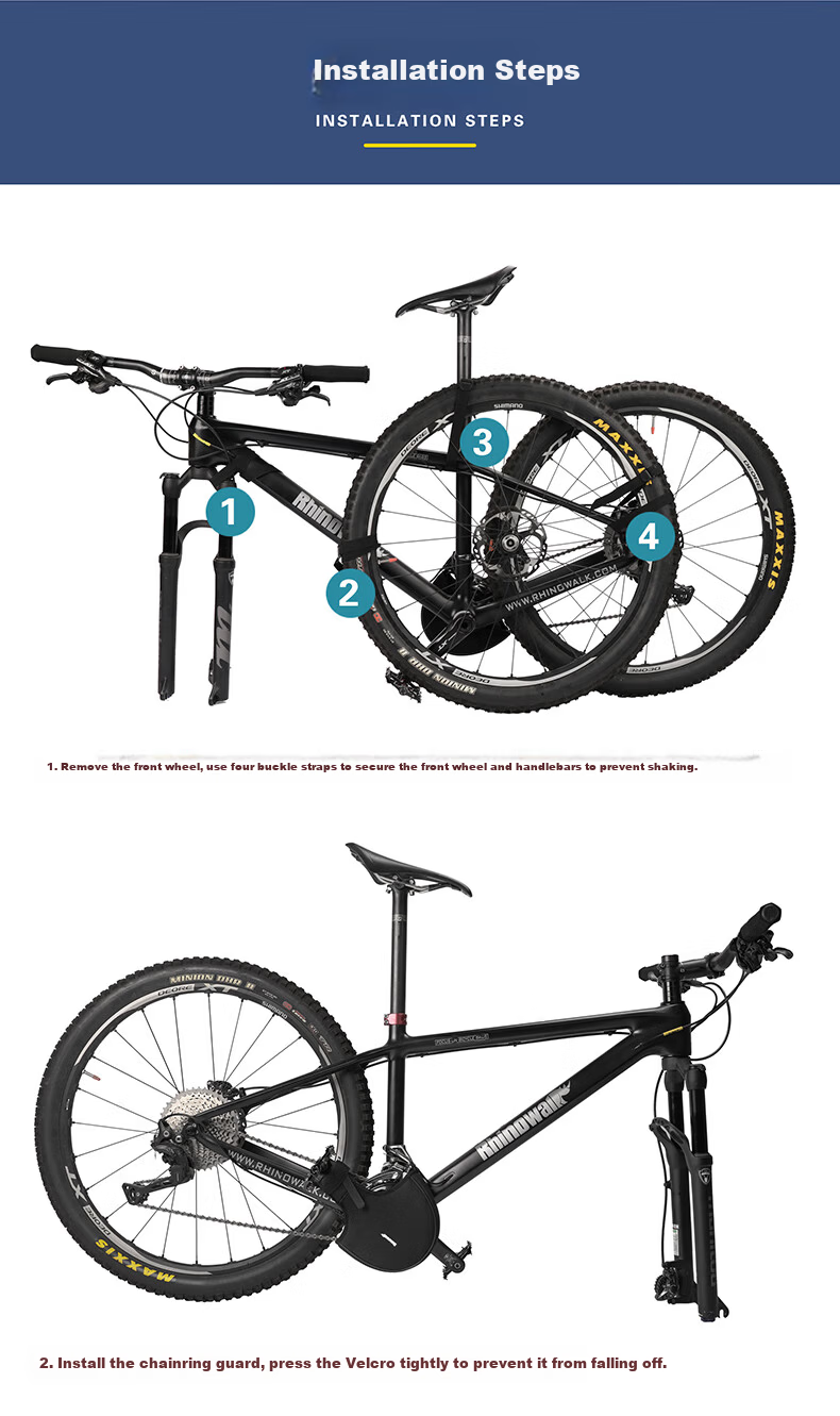 Rhinowalk Rhino Bicycle Loading Bag Road Mountain Bike Packing Storage Waterproof Metro High-Speed Train Shipping Bag 33